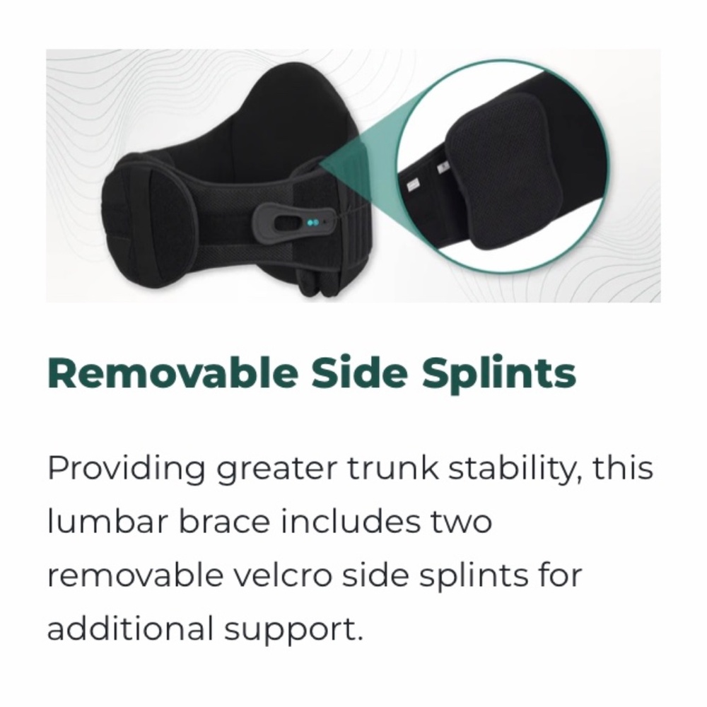 Core tech By Vive Health 637 LSO Lumbar Brace - Picture 11 of 16